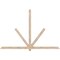 Ekena Millwork Kennewick Smooth Timber Gable Bracket, Douglas Fir, 96"W x 64"H x 3 1/2"D x 3 1/2"F, 16/12 Pitch GBW096X64X0404KEN00SDF - alternate 1